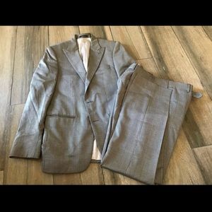 Zara - Plaid Tan Suit
